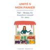 Unité 5– Mon panier