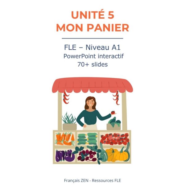 Unité 5– Mon panier